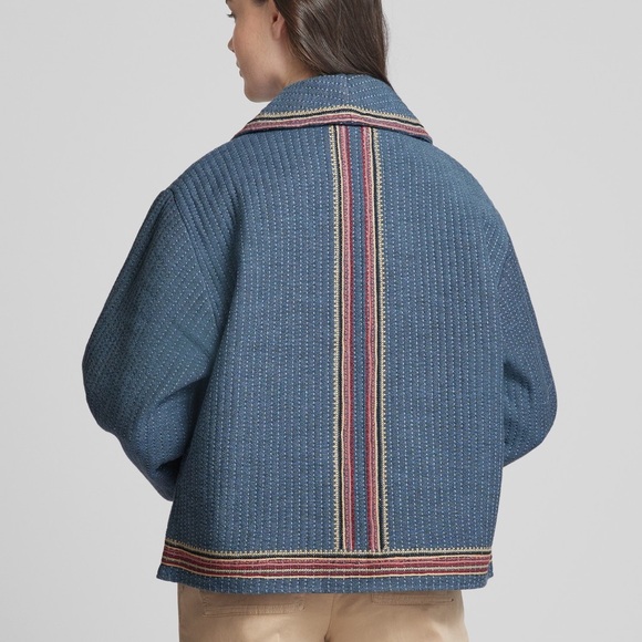 Ba&Sh
Ciago striped cotton jacket - Picture 3 of 16